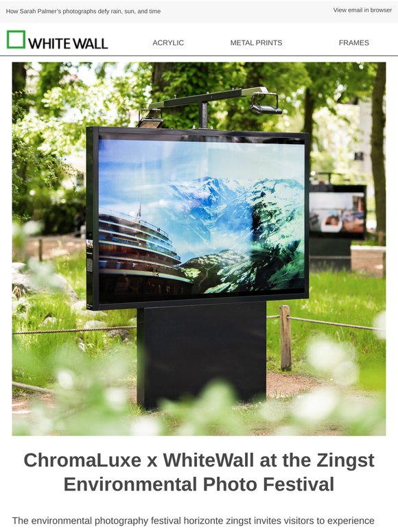 Fine Art Photography in the Open Air – WhiteWall at “horizonte zingst”