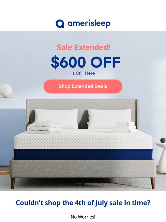 🎉 Surprise! July 4th Sale Extended!