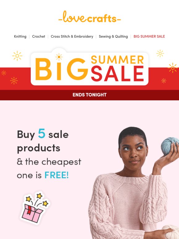 BONUS yarn alert! Grab your sale freebies 🎁