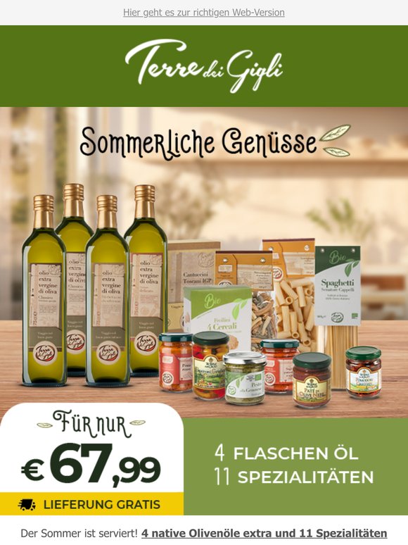 Viele Spezialitäten nur für dich!