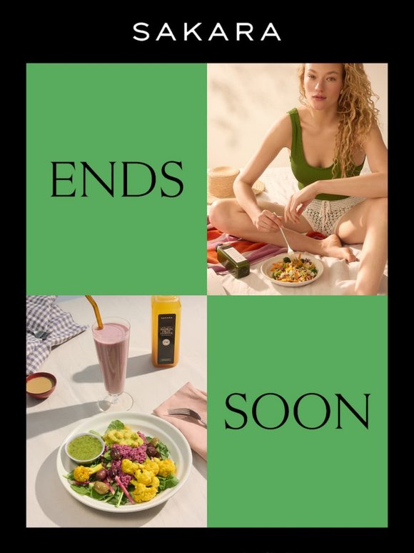 40% Off Ends Soon