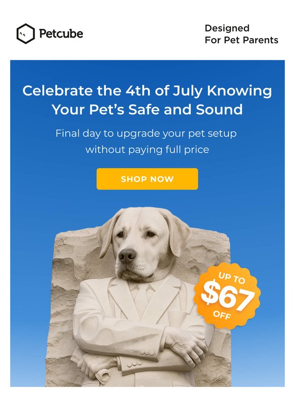 Your pet doesn’t want you to miss this deal