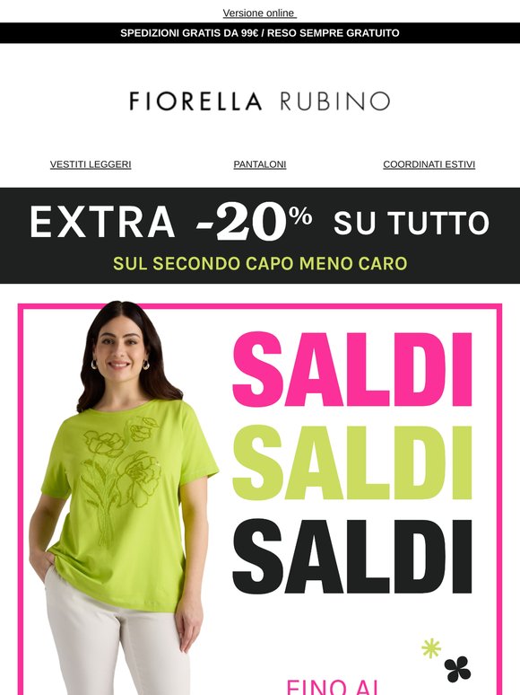 EXTRA -20% valido su tutto! 😎