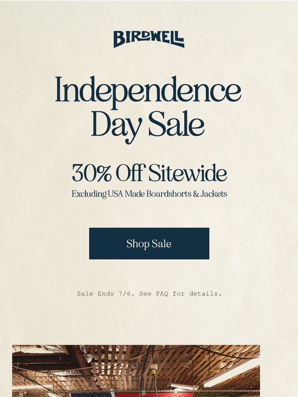 Sale ends tonight.