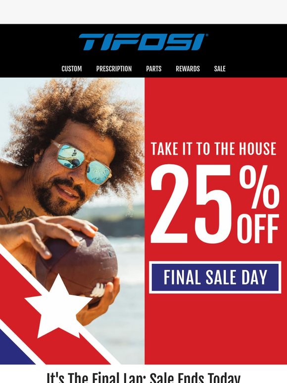 Last Chance for 25% Off! ⏳ You Know the Drill