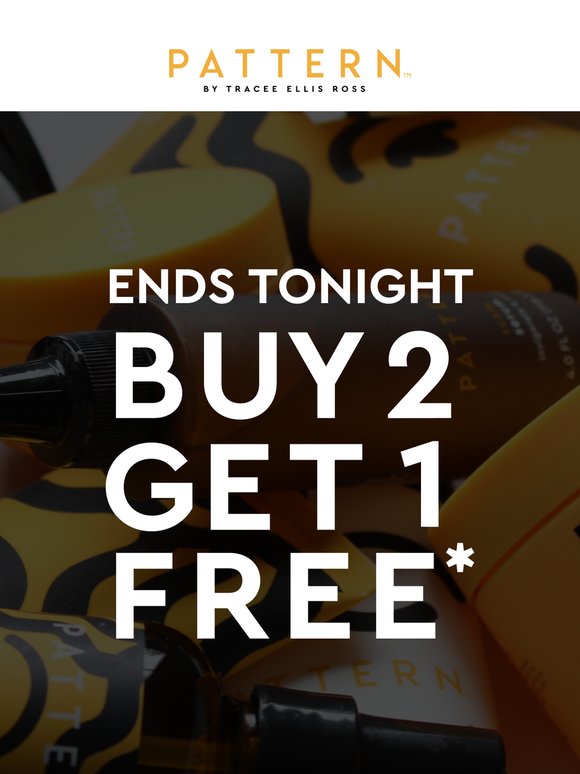 ⏰ Final Hours: Buy 2, Get 1 Free ENDS Tonight!  ⏰