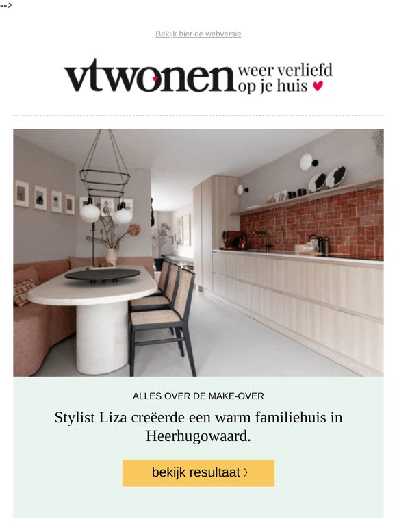 Stylist Liza ging voor ruimte in Heerhugowaard