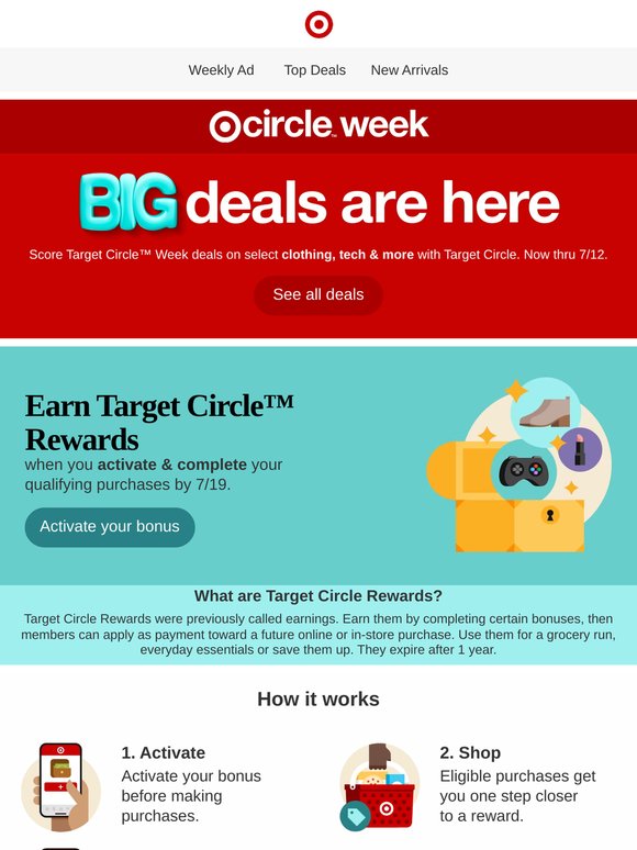 Your new Target Circle Bonus is here! 🎉