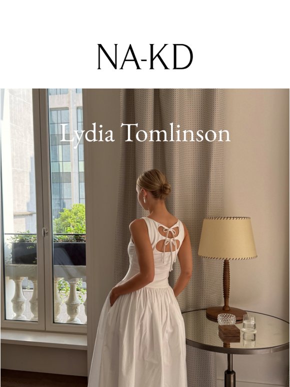 Live now: Lydia Tomlinson