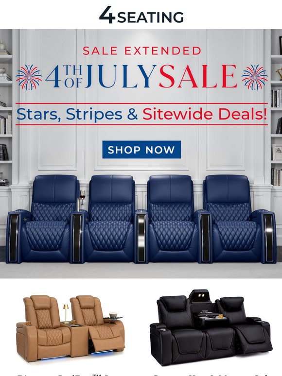 Final Days: 4th of July Sale Extended!