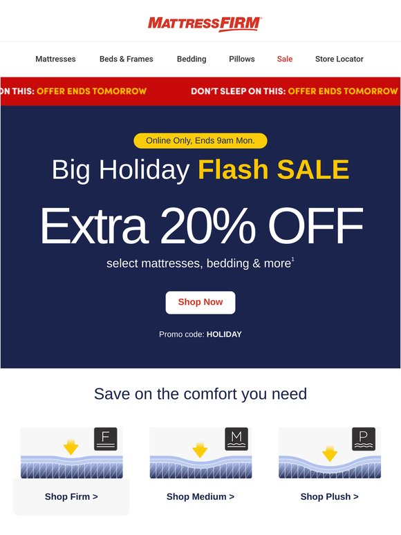 Get an extra 20% off instantly! Use code HOLIDAY now.