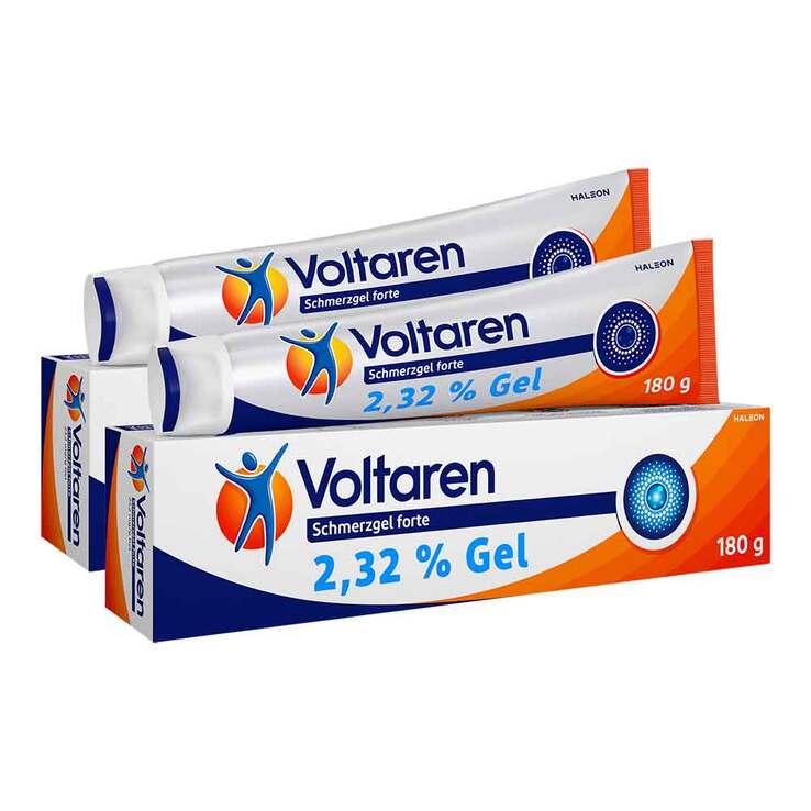 Voltaren Schmerzgel forte 23,2 mg/g Gel mit Diclofenac⁵
