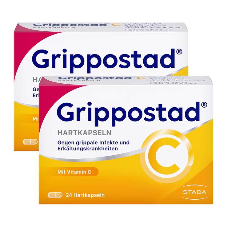Grippostad C Hartkapseln bei Erkältung⁵ ⁸