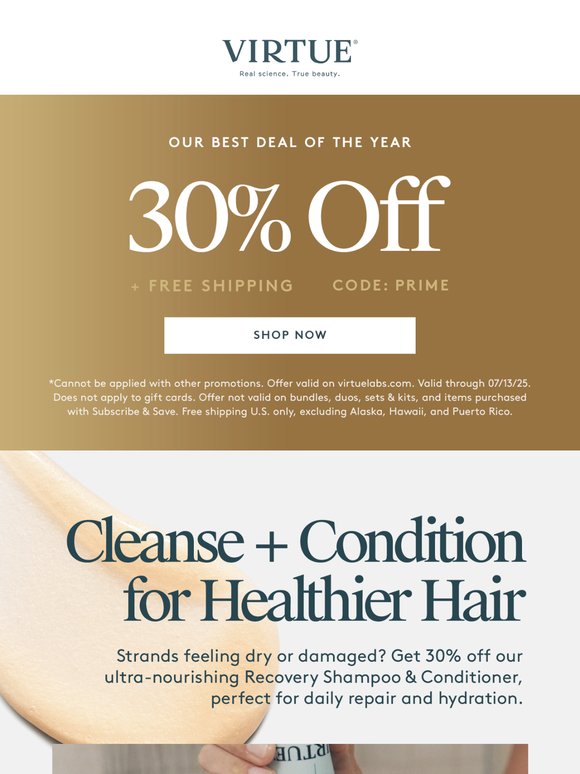 Get 30% Off with Code PRIME