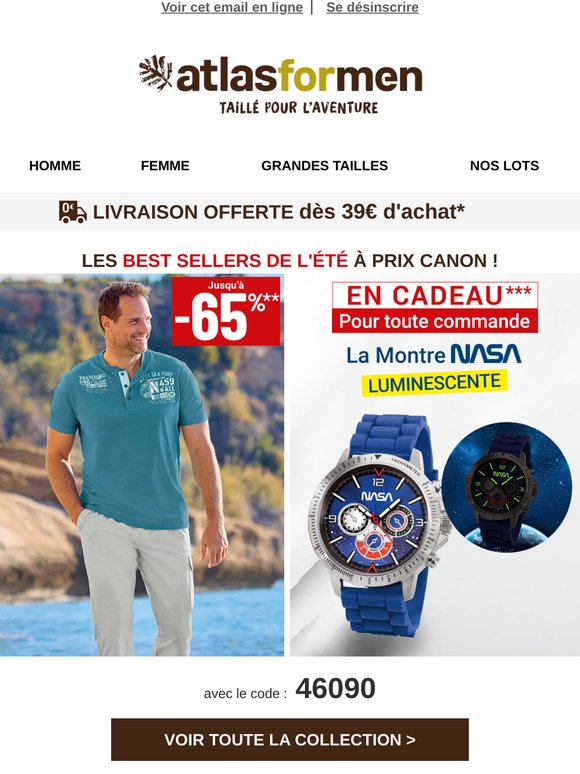 La Montre Nasa est Offerte 🚀
