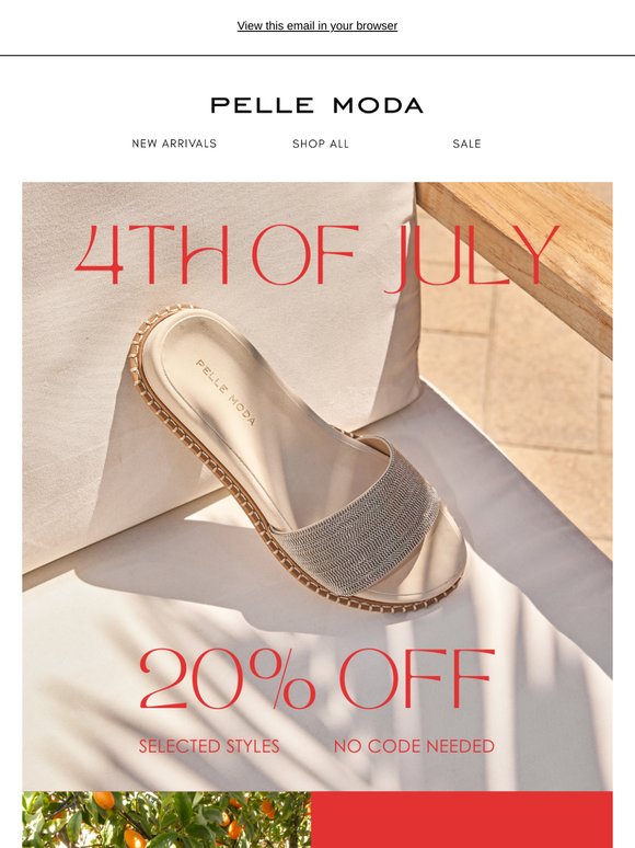 Ends Tonight 💥 20% OFF selected styles