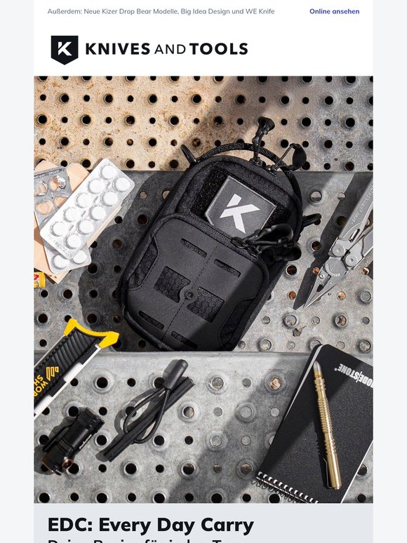 Was ist EDC? Deine wichtigsten Basics für jeden Tag