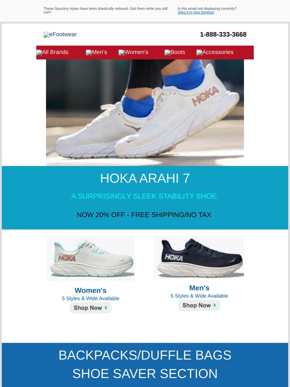 Hoka Arahi 7 - Sleek Design - Priced to Sell!