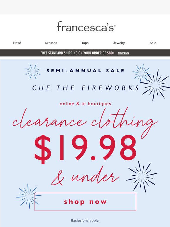 Flirty & Fun Dresses👗 + Clearance $19.98 & Under 🥳