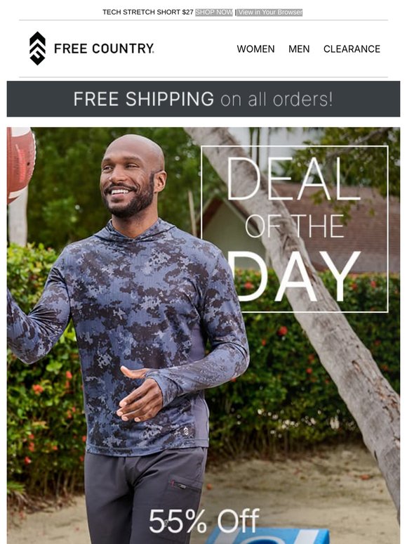 55% OFF The Men's Stretch Tech Short