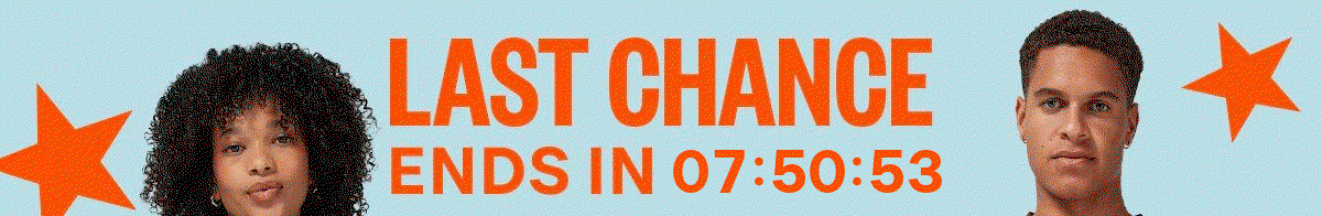 Last Chance. Ends Tonight.
