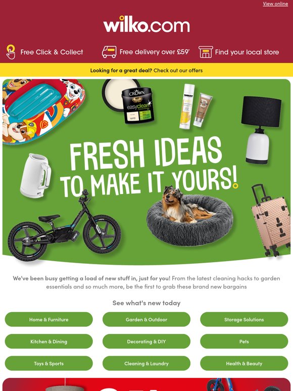 Sneak a peek at our new products - before everyone else!