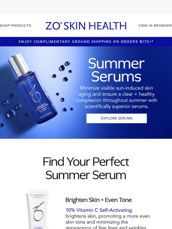 Discover Your Perfect Summer Serum