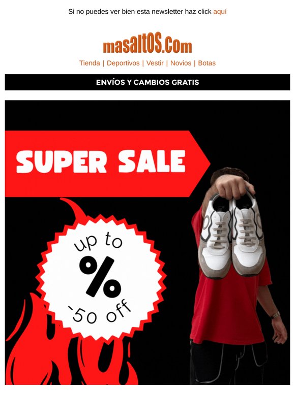 🔥 ¡Rebajas de JULIO! Hasta un 50% de descuento