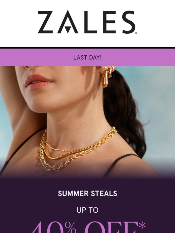 🚨 ⏰ Last Day! Summer Steals: Up to 40% Off* Storewide