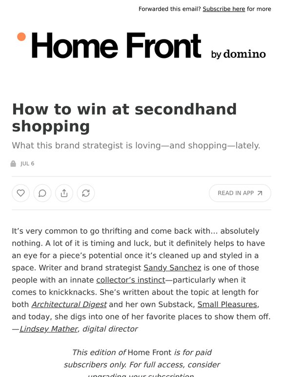 How to win at secondhand shopping