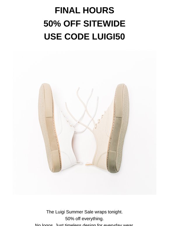 Last Chance: 50% Off Ends Tonight