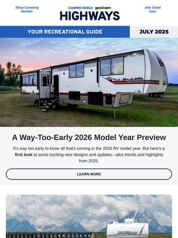 2026 RV Preview! | July Highways