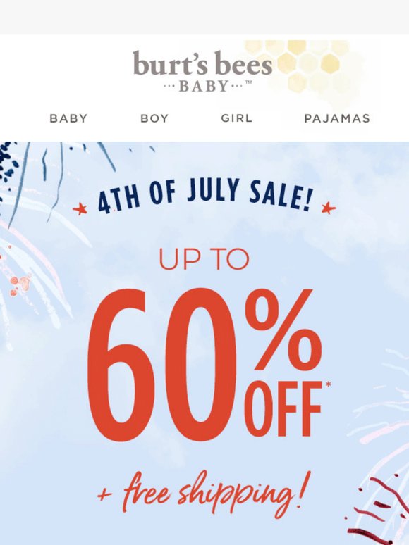 Big July 4th Deals: Save up to 60% Now!
