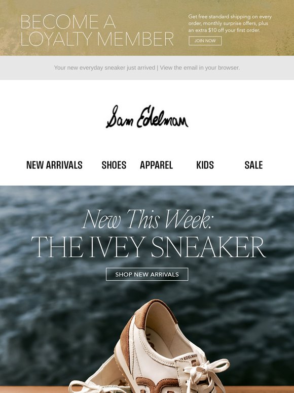 Just In This Week: The Ivey Sneaker