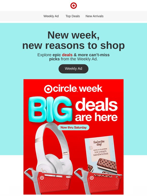Your New Weekly Ad is here.