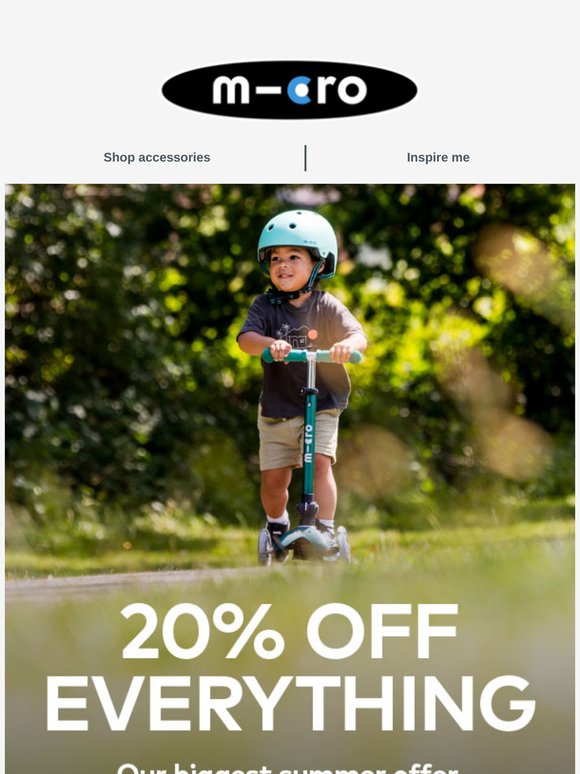 20% Off Everything!