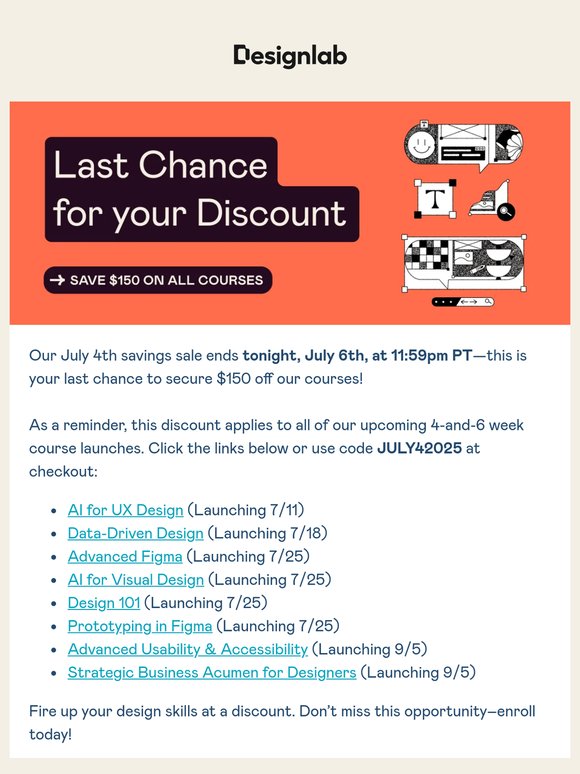 ⏰ Time is ticking on this offer
