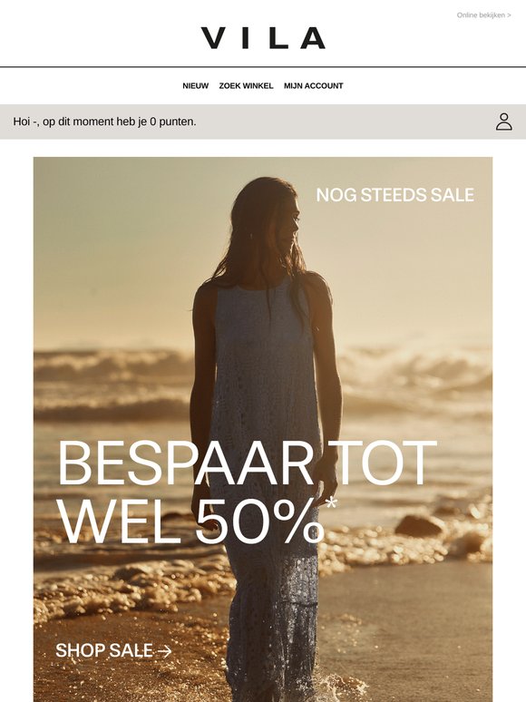 Nog steeds SALE | Bespaar tot 50%