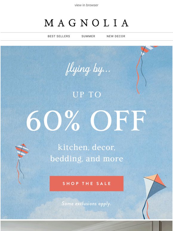 Catch hold of up to 60% off