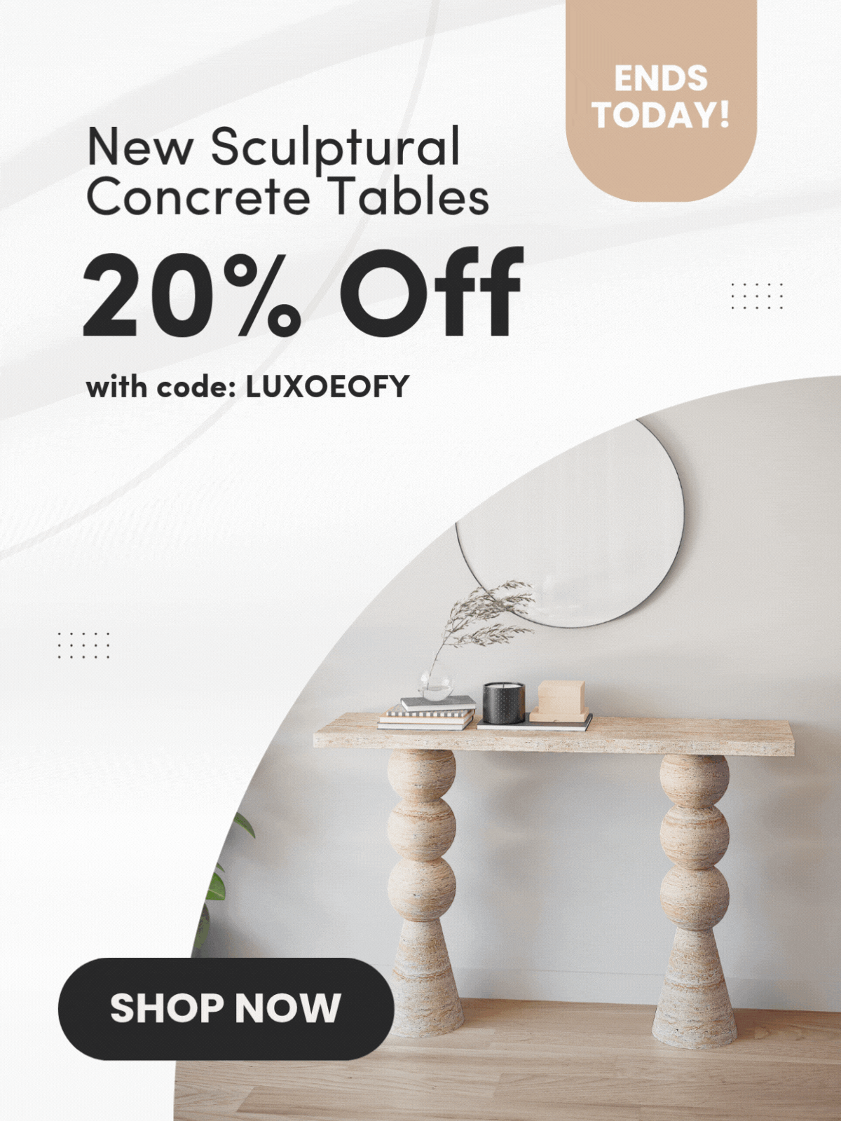 New Sculptural Table