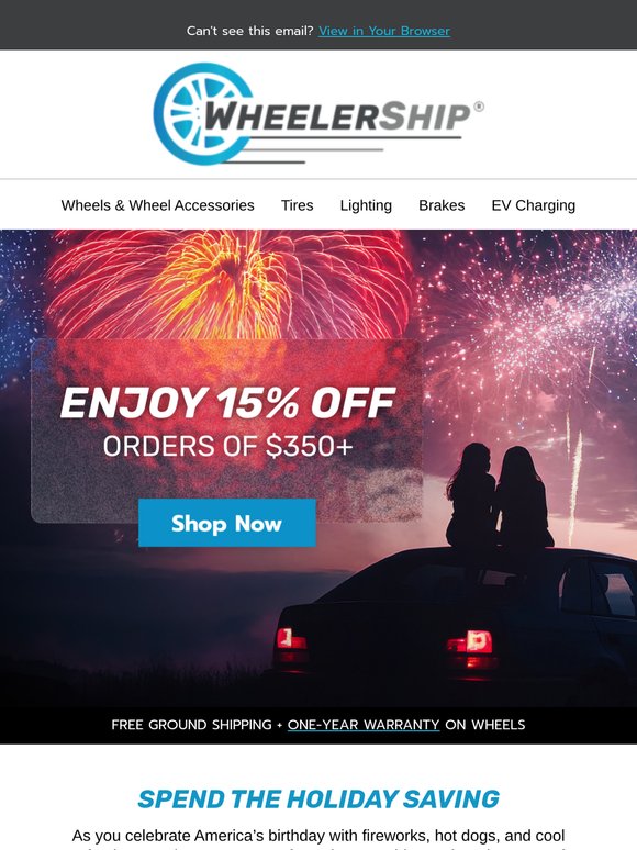 Last Chance at July 4th Savings!