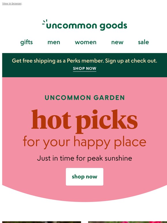 Garden faves are flying off the shelves