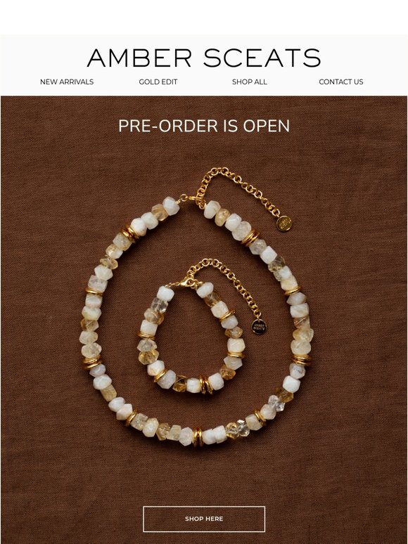 Exclusive pre-order: your new look awaits!