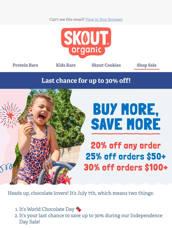 🇺🇸 LAST CHANCE! Your 4th of July Savings End Tonight!