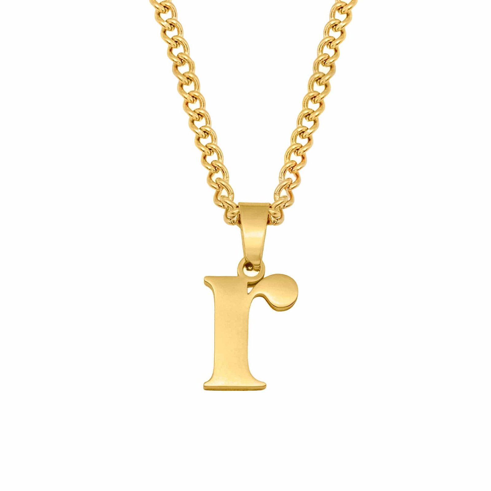 Image of Power Initial Necklace