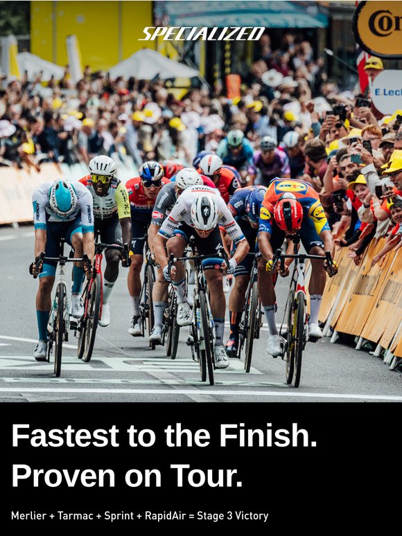 Merlier Wins Tour Stage on New Roval Sprint Wheels + RapidAir Tires