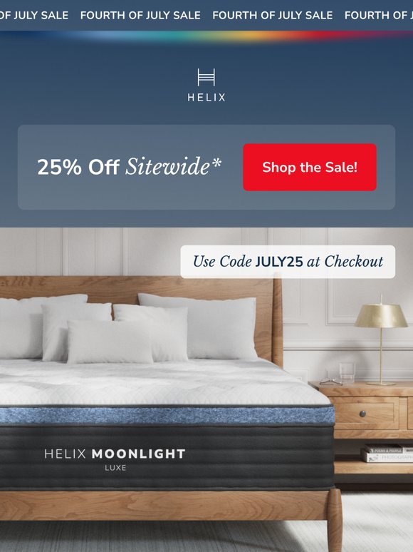 Don’t forget: 25% off everything!