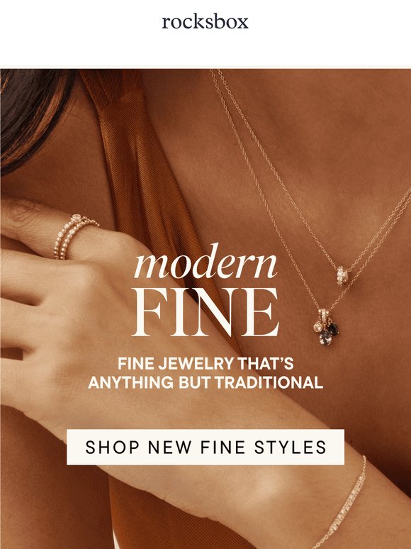 NEW: Fine Jewelry. Zero Fuss. 💎