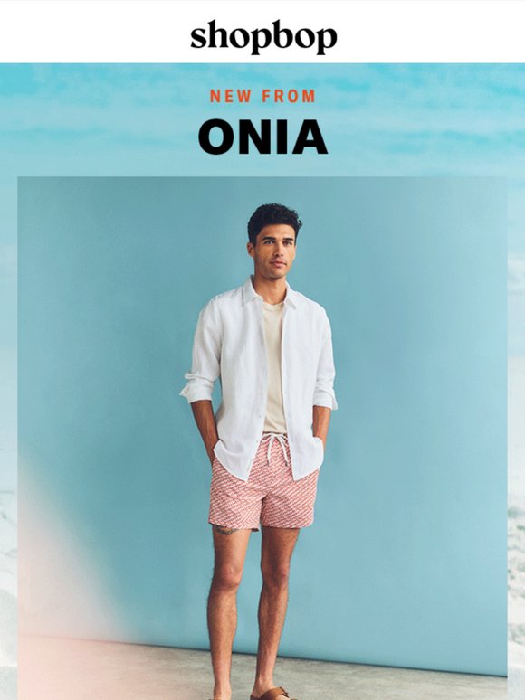 Beach-day ready: new Onia