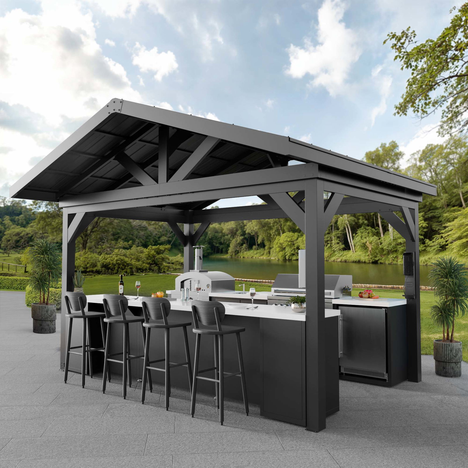 Lancaster Galley Kitchen